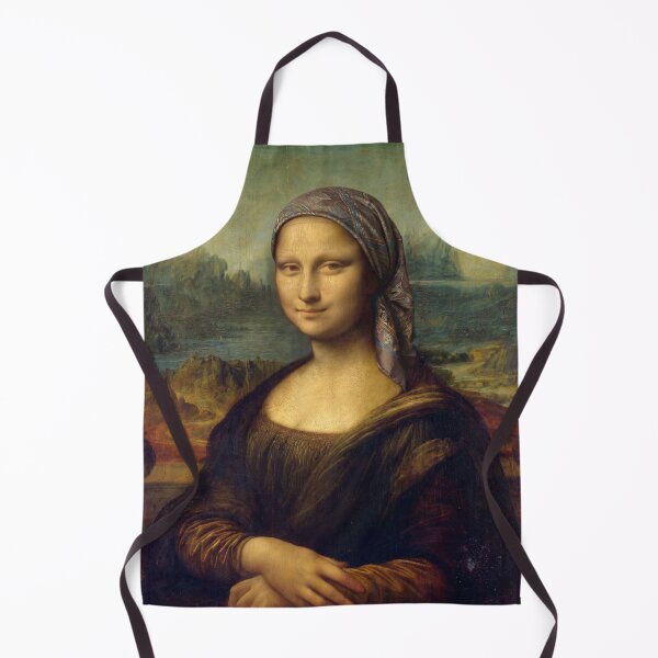 Item preview, Jewish Mona Lisa - Tichel & Modest Fashion Art Parody designed and sold by ShabanMerch⭐⭐⭐.