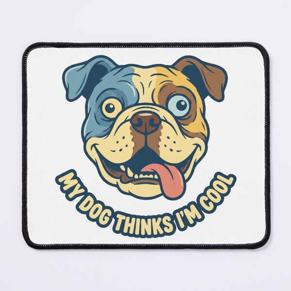 Item preview, Cute Funny Dog Tongue Out Design For Pet Owners designed and sold by BellabdO.