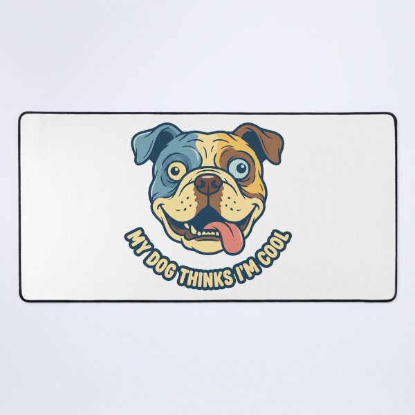 Item preview, Cute Funny Dog Tongue Out Design For Pet Owners designed and sold by BellabdO.