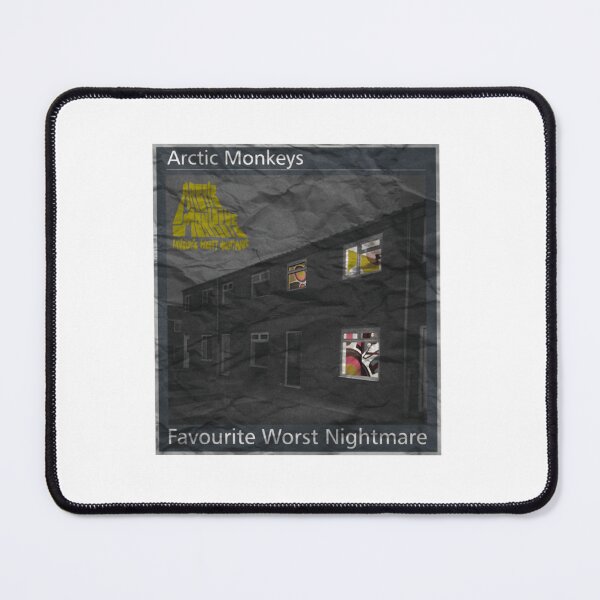 Item preview, Album Cover Arctic Monkeys Favourite Worst Nightmare designed and sold by MAClt3Art.