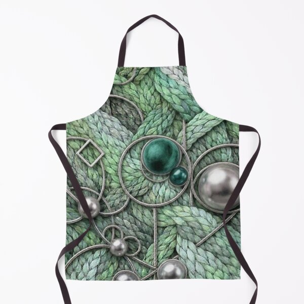 Item preview, Abstract seafoam woven pattern designed and sold by KingsArtworx 2.