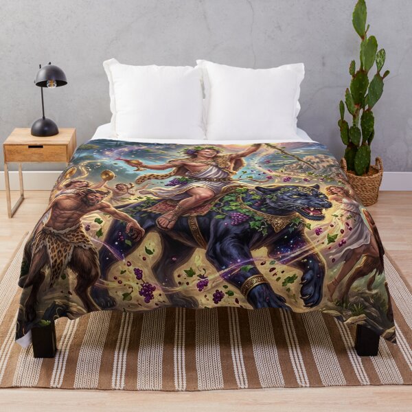 Item preview, Dionysus - Greek God of Wine & Celebration Art designed and sold by Lucid Dream Pixel.