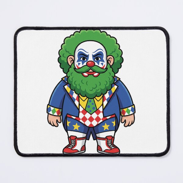 Item preview, Doink the Clown Wrestling Gnome designed and sold by Bad-Decisions-Designs.