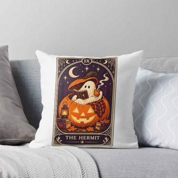 Item preview, Hermit Ghost Tarot Reader Halloween designed and sold by chattsuede.