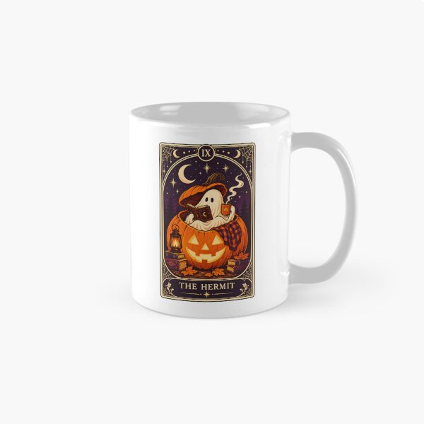 Item preview, Hermit Ghost Tarot Reader Halloween designed and sold by chattsuede.