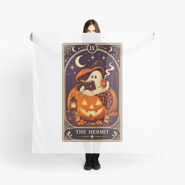 Item preview, Hermit Ghost Tarot Reader Halloween designed and sold by chattsuede.