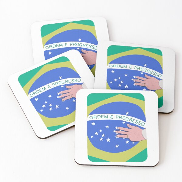 Item preview, Brazil Flag and Lula´s Hand - Patriotic Brazilian designed and sold by shopdiego.