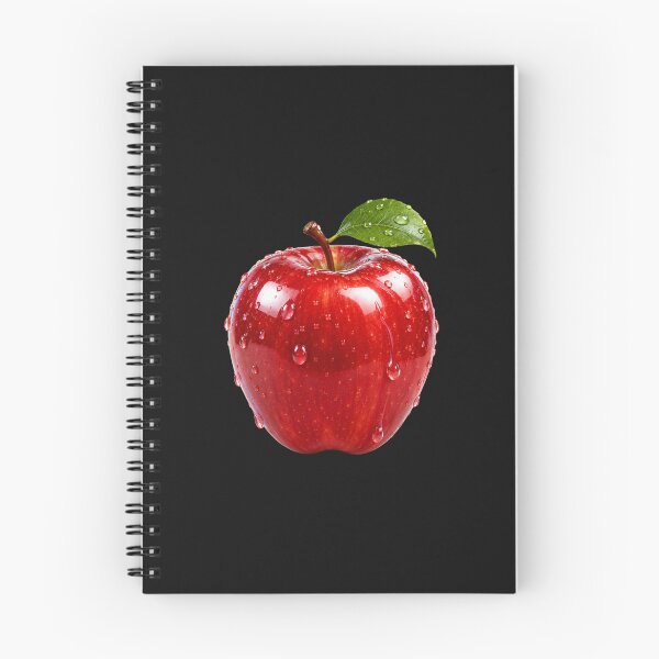 Item preview, Fresh Juicy Red Apple with Water Drops designed and sold by SmallDart Creations.