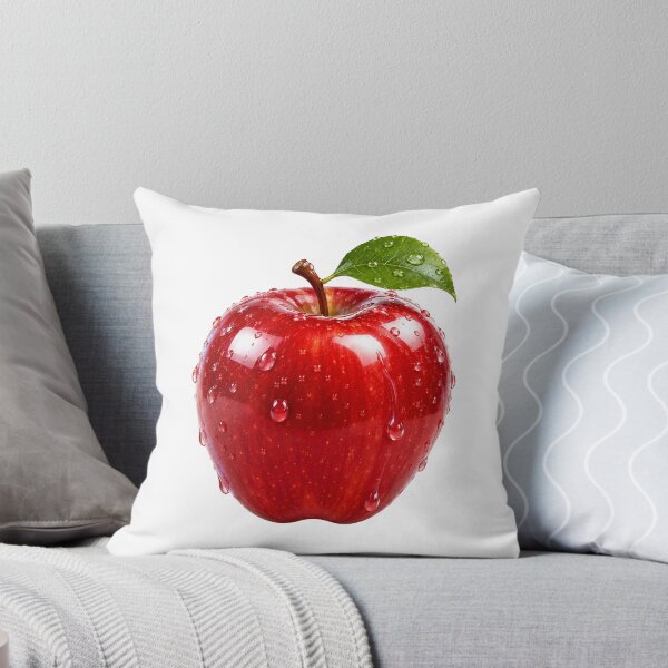Item preview, Fresh Juicy Red Apple with Water Drops designed and sold by SmallDart Creations.