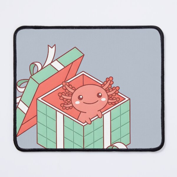 Item preview, Funny Axolotl Surprise Christmas Gift Box Minimalist designed and sold by bard-art.