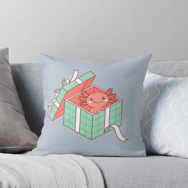 Item preview, Funny Axolotl Surprise Christmas Gift Box Minimalist designed and sold by bard-art.