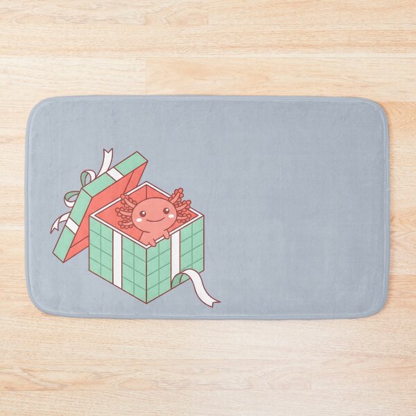 Item preview, Funny Axolotl Surprise Christmas Gift Box Minimalist designed and sold by bard-art.