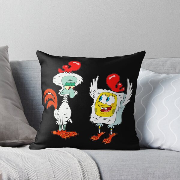 Item preview, SpongeBob and Squidward in Rooster Costumes  designed and sold by totoro-1988.