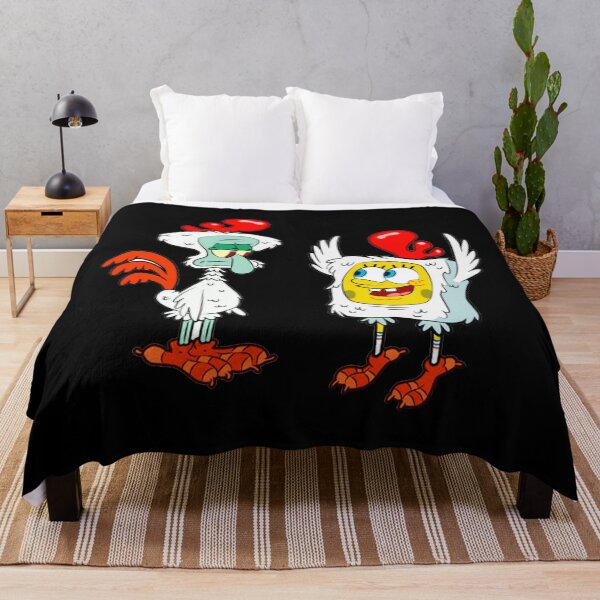 Item preview, SpongeBob and Squidward in Rooster Costumes  designed and sold by totoro-1988.