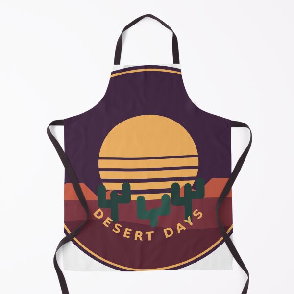 Item preview, Desert Days - Retro Cactus Sunset Badge designed and sold by Mooncap Studio.