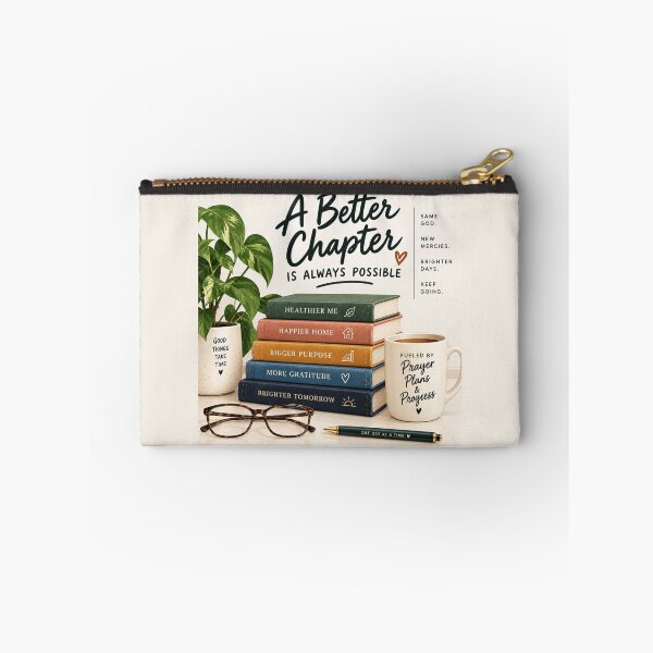 Item preview, A Better Chapter Is Always Possible | Christian Inspirational Wall Art designed and sold by astersgraphics.