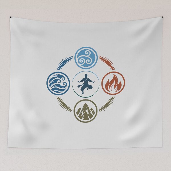 Item preview, Four Elements Warrior designed and sold by Detllustration_STD.
