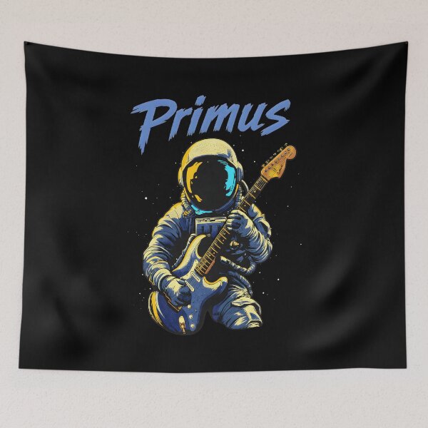 Item preview, Astronaut Guitarist Primuss Space Rock designed and sold by ZenobiaKingsley.