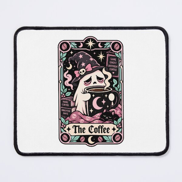 Item preview, Tired Ghost Coffee Cup Witch Introvert Life designed and sold by chattsuede.