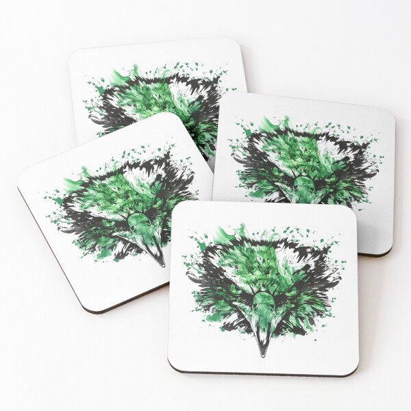 Item preview, Eagles Head Splashing Bleed Green Distressed Football Sports Team Spirit designed and sold by RockTheFeal.