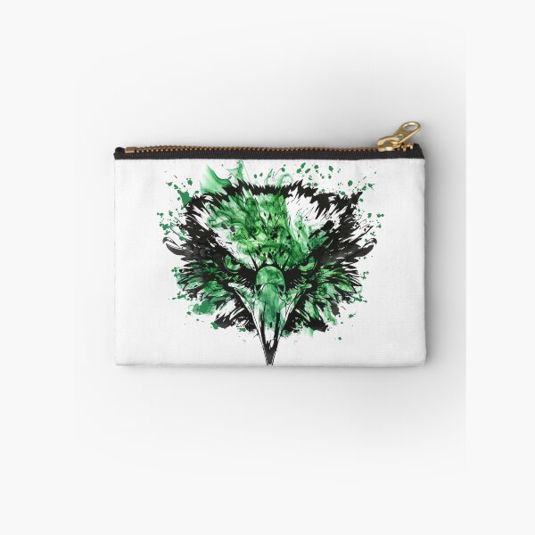 Item preview, Eagles Head Splashing Bleed Green Distressed Football Sports Team Spirit designed and sold by RockTheFeal.