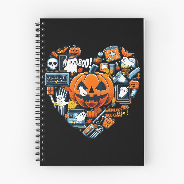 Item preview, Floral Ghost Pumpkin Skeleton Mri Technologist Halloween designed and sold by sineanika-shop.