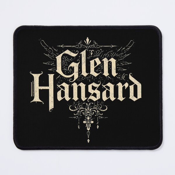 Item preview, Vintage Glen Hansard Typography Text Art designed and sold by Numair Baig.