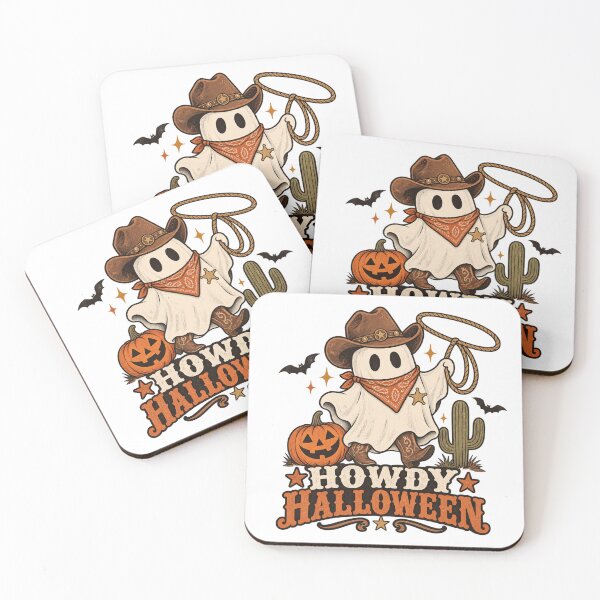 Item preview, Howdy Halloween Cowboy Ghost – Cute Western Spooky Season Design designed and sold by 1DreamerShop.