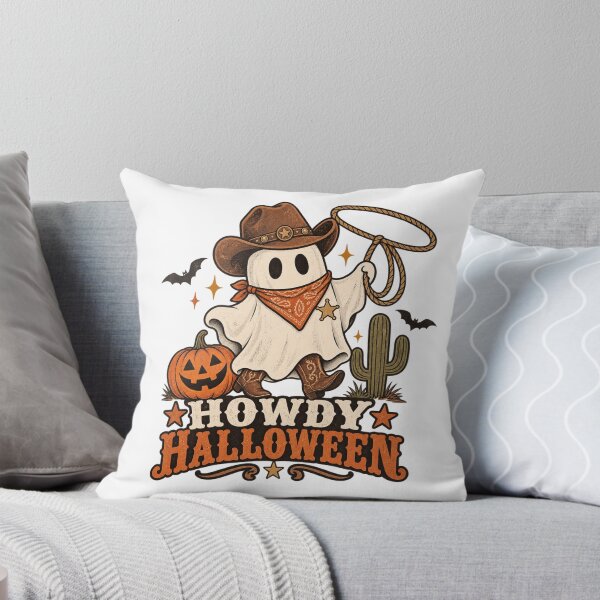 Item preview, Howdy Halloween Cowboy Ghost – Cute Western Spooky Season Design designed and sold by 1DreamerShop.