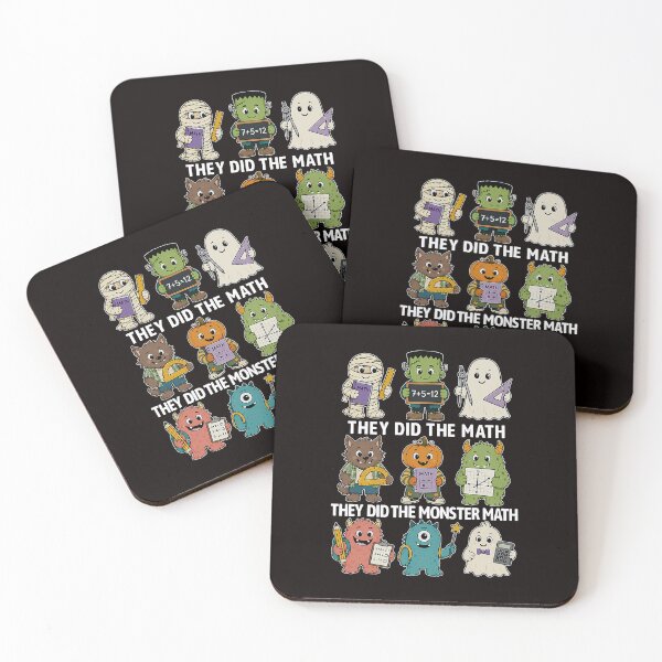 Item preview, They Did The Monster Math Halloween Math Teacher designed and sold by torildorxop.