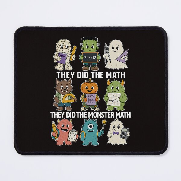 Item preview, They Did The Monster Math Halloween Math Teacher designed and sold by torildorxop.