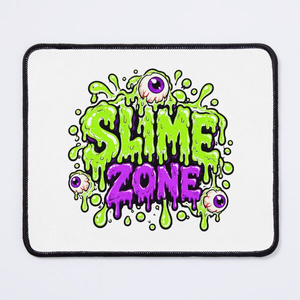 Item preview, Slime Eyeballs Neon Green Goo Monster Fan designed and sold by chattsuede.