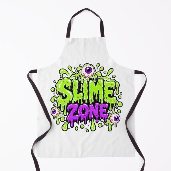Item preview, Slime Eyeballs Neon Green Goo Monster Fan designed and sold by chattsuede.