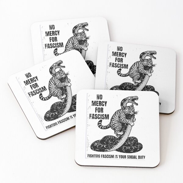 Item preview, No Mercy for Fascism designed and sold by ReallyDumbStuff.