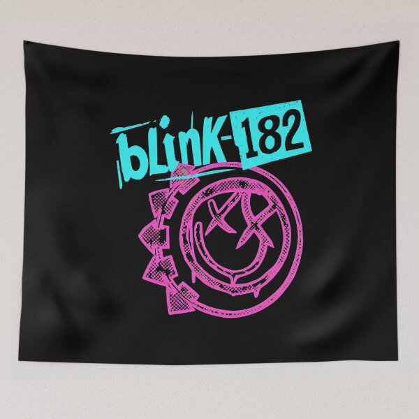 Artikelvorschau, blink-182s Smiley Face Punk Rock Band entworfen und verkauft von ZenobiaKingsley.