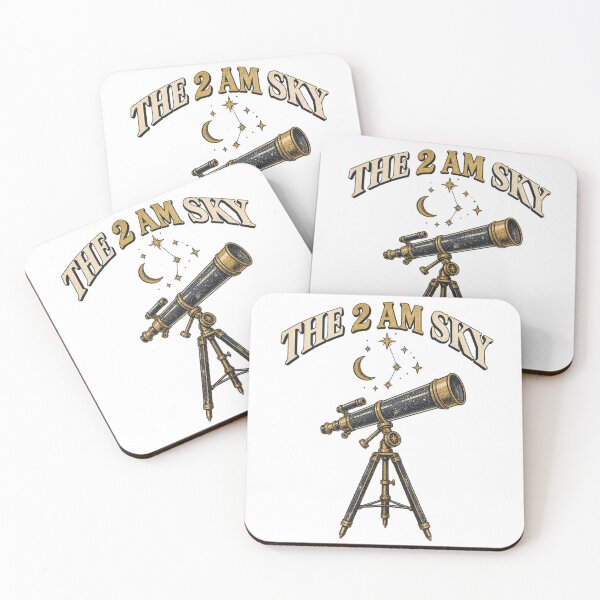 Item preview, El cielo de las 2 AM: diseño retro para observar las estrellas en Halloween designed and sold by Golden Era Studio.
