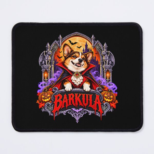 Item preview, Barkula Corgi Vampire Halloween Dog Lover designed and sold by khdmalakarak.