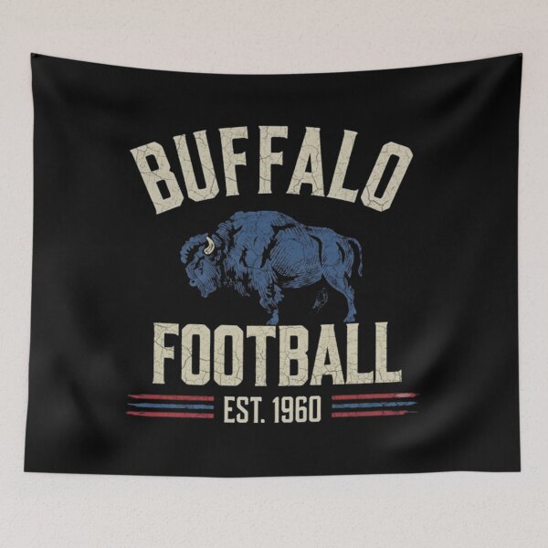 Item preview, Buffalo Football Blue Bison designed and sold by TinaQuentin.