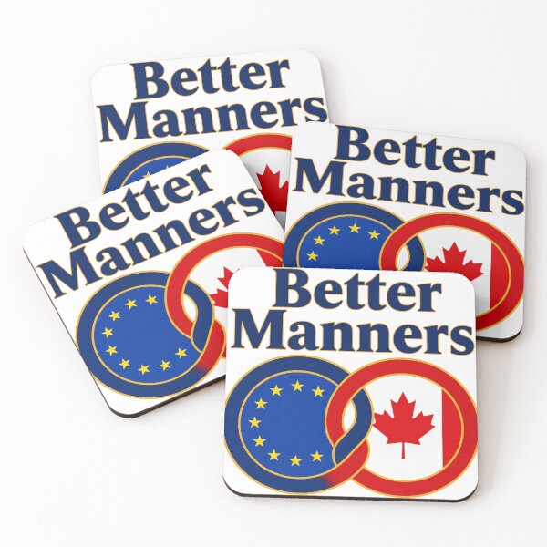 Item preview, Canada EU Better Manners Shirt – Mark Carney Speech Quote designed and sold by BearLoveDesign.