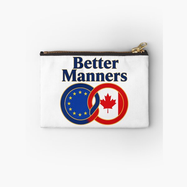 Item preview, Canada EU Better Manners Shirt – Mark Carney Speech Quote designed and sold by BearLoveDesign.