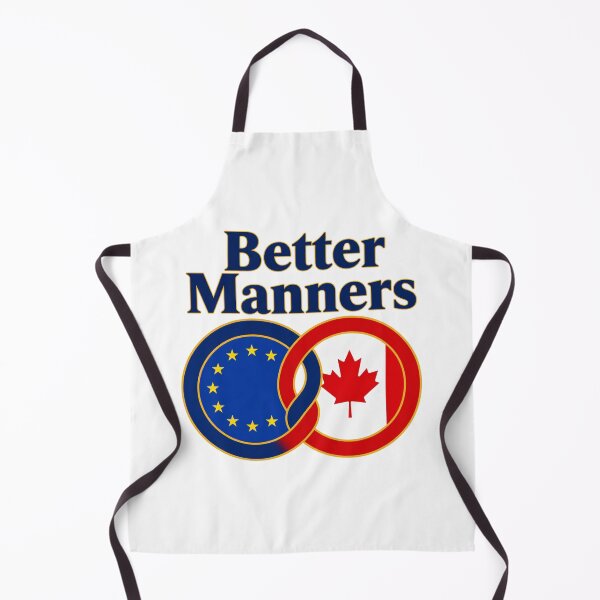 Item preview, Canada EU Better Manners Shirt – Mark Carney Speech Quote designed and sold by BearLoveDesign.