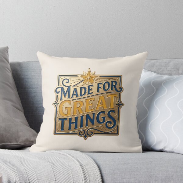 Item preview, Made for Great Things – Motivational quote for children and family designed and sold by Girih.
