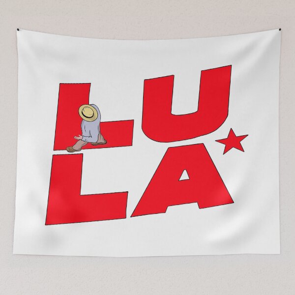 Item preview, Lula Typography Art - Brazilian President designed and sold by shopdiego.