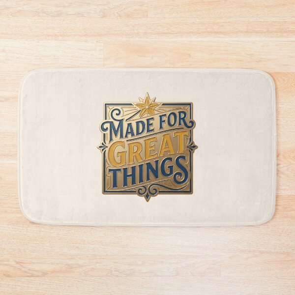 Item preview, Made for Great Things – Motivational quote for children and family designed and sold by Girih.
