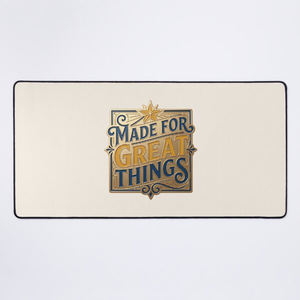 Item preview, Made for Great Things – Motivational quote for children and family designed and sold by Girih.