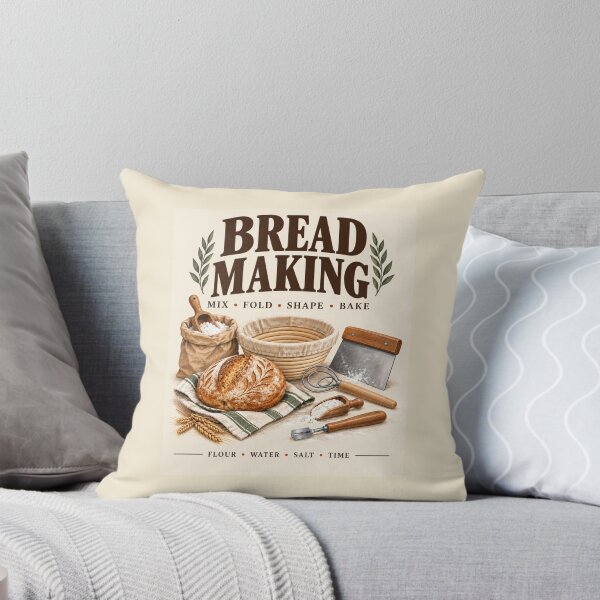 Item preview, Bread Making | Vintage Sourdough Baking Kitchen Poster designed and sold by astersgraphics.