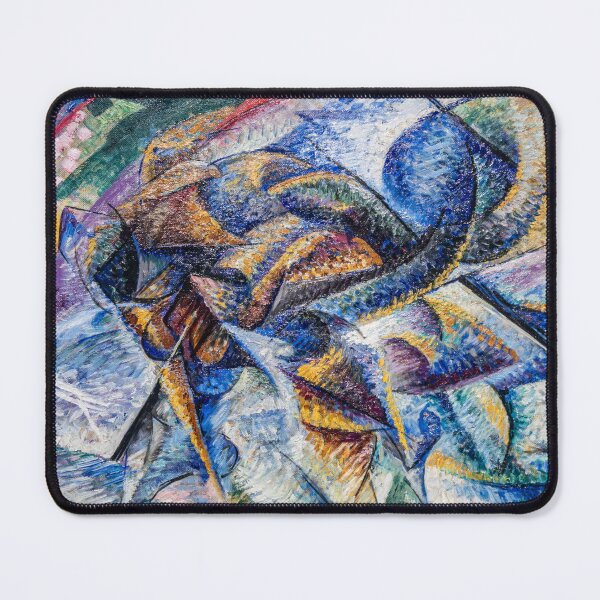 Item preview, Umberto Boccioni, "Dynamism of a Cyclist", 1912, oil on canvas designed and sold by Fine-Art-Hub.