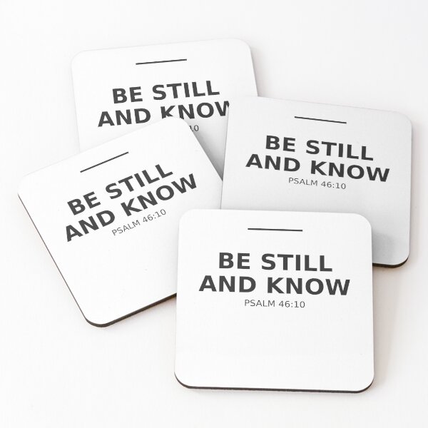 Item preview, Be Still And Know Psalm 46:10 designed and sold by Persevere-Co.
