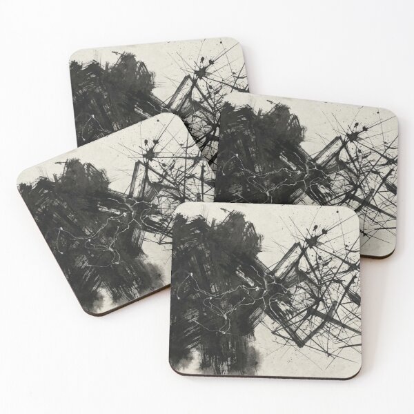 Item preview, Abstract Black Ink Art designed and sold by Psychological Art.