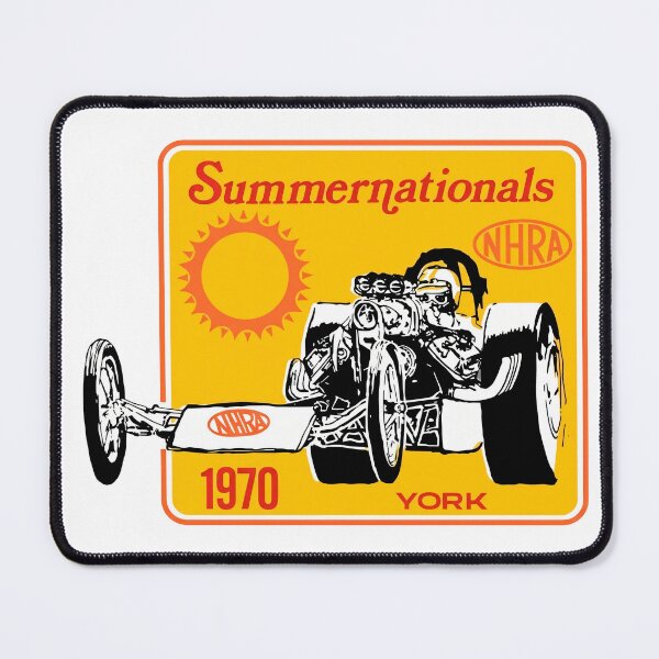 Artikelvorschau, 1970 Summernationals York Front Engine Dragster Vintage Drag Racing entworfen und verkauft von EdGraphy.